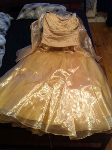 Beautiful Gold Party Dress