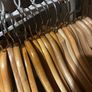 wooden hangers x 60 Image 3