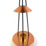 Mid Century copper candle holder Image 2