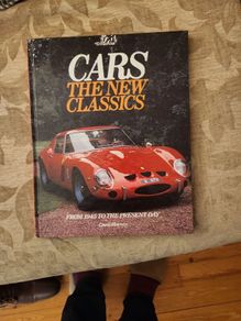 Cars.  The New Classics. From 1945 To The  Present Day. By Chris Harvey. Large Volume Hardback In Very Good Condition.