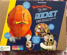 Brand New Build Your Own Wallace & Gromit Rocket Set