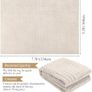 Rugs Living Room 160 x 230 cm, Beige Fluffy Area Rugs for Bedroom Washable Anti Slip Modern Floor Carpets Mat Non Shedding Thick Pile Beside Rugs for Dining Room Kitchen Office Image 2