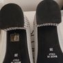 Beautiful Scolaro  Siver and Grey Shoes Size 38 Image 3