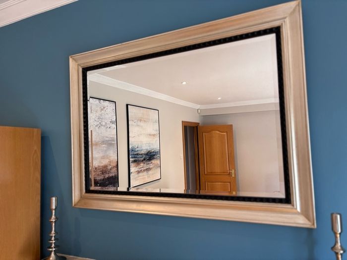 Gold Rectangular Mirror