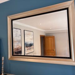 Gold Rectangular Mirror