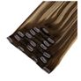 7 Piece LaaVoo 22inch Balayage Brown - blonde Human Hair Extensions Weft for Sewing Weave Remy Hair Extensions, 100g Image 3