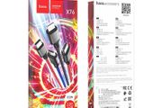 Hoco X76 Super 4-in-1 iP+2 Type-C+Micro Charging Cable
