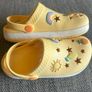 UK 13 yellow clogs Image 3