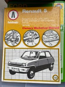 Autobooks Manual: 72-82 Renault 5 Gordini