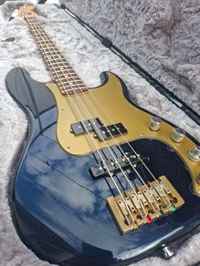 2014 Mexican Fender Deluxe Active P Bass - Metallic Navy Blue - Fender Hardcase