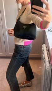 Black shoulder bag