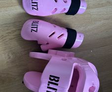 Head guard and gloves