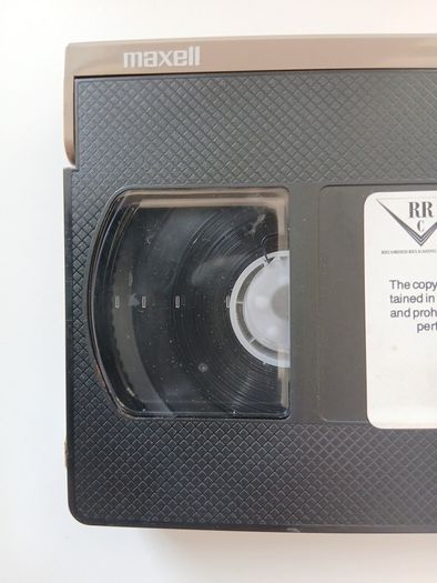The Supergrass Film On A High Quality MAXELL Tape Ex Rental.