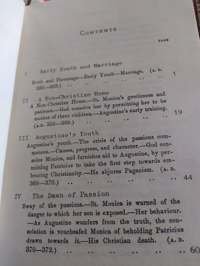 Rare. History of St. Monica, MGR. Bougaud,, Augustine Publishing Co.1983