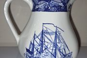 SALE! Small Blue and White WEDGWOOD Friendship Salem Milk / Cream / Water Jug