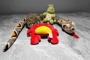 Pre Owned Bundle of 4 Soft Plushies. Animal Soft Toys Set