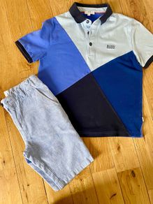 Hugo Boss Polo & John Lewis shorts