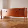 Mid Century Uniflex Teak Sideboard Gunther Hoffstead 1960s Vintage Retro Image 2