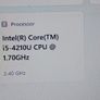 Acer Travelmate P276 Series, Model ZYW, 17 inch Laptop, Intel Core i5-4210U CPU, 2.4GHz, 4GB Ram, 500GB HDD, Windows 11 Pro, Microsoft Edge, Chrome Image 5