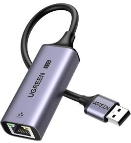 USB Ethernet Adapter, 2.5Gbps High-Speed Network Adapter for Gaming, USB 3.2 Gen 1 RJ45 Gigabit LAN Adaptor, Compatible with PC, Laptop, Router, Surface Pro, Steam Deck
