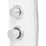 Shower Panel System Aluminium Matte White Image 7
