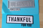 Craft dies:- Thankful For You