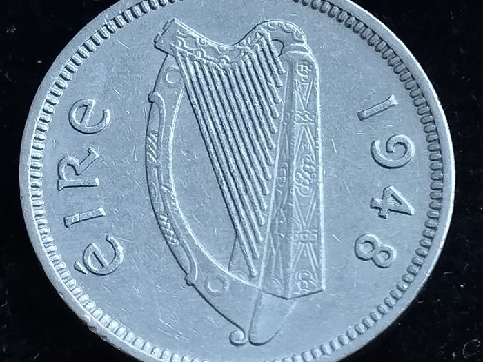 Ireland - 1948 - 3 Pence - Hare - KM.12a - [2722]