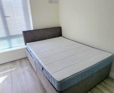 Double bed base and mattress