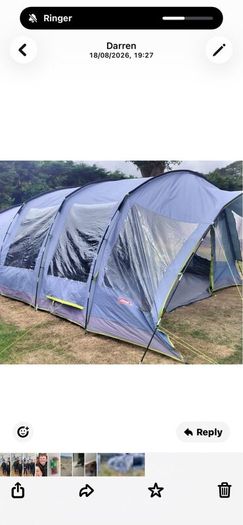 Spacious Coleman Aspen 6L 6-person