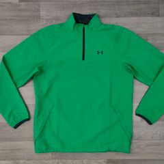 Under Armour Half Zip Golf Jacket Mens Medium