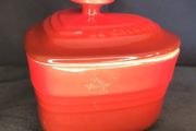 Le Creuset Heart with Lid Red