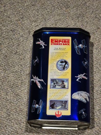 Star Wars 1997 Burton's Biscuits Tin only