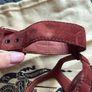 Burberry size 5 (38) brand new in box suede wedges RRP 599.00 Image 4