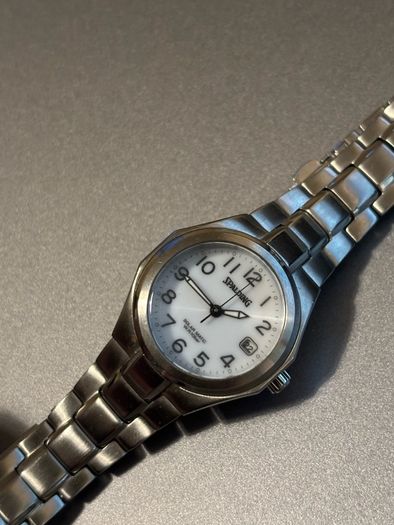 woman's Spaulding solar watch