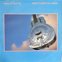 Dire Straits. Original Irish translucent version Brothers in arms with inner lyric sheet in vg++-nm condition
