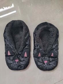 Kids cat slippers