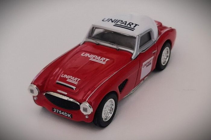Diecast Model Austin Healey 3000 Mk1 Rally - Collectable Vanguards 1:43