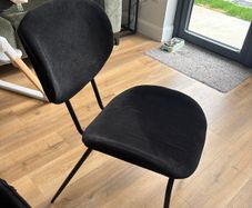 4 designer dining chairs for 300 euro