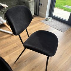 4 designer dining chairs for 300 euro