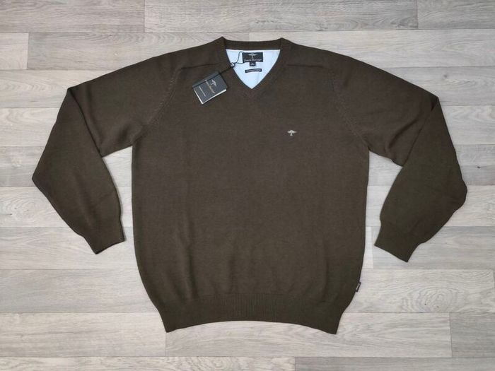 NEW Fynch Hatton Supersoft Cotton Jumper Mens M/L RRP 89 Euro