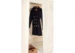 Wardrobe. Easy - Build chrome Wardrobe with canvas cover.