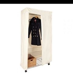 Wardrobe. Easy - Build chrome Wardrobe with canvas cover.