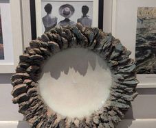 Handmade clay bowl home  decor