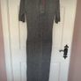 dress Bnwt grey short sleeve sparkle dress baloot brand size large Image 3