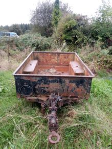 Vintage army trailer