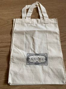 Gucci Canvas Shopping Bag