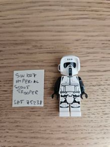 lego sw1007 imperial scout trooper, set 75238