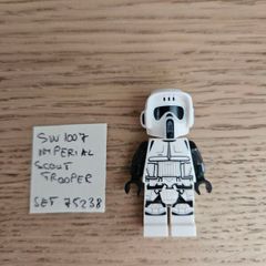 lego sw1007 imperial scout trooper, set 75238