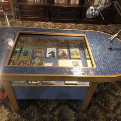 Display cabinet counter