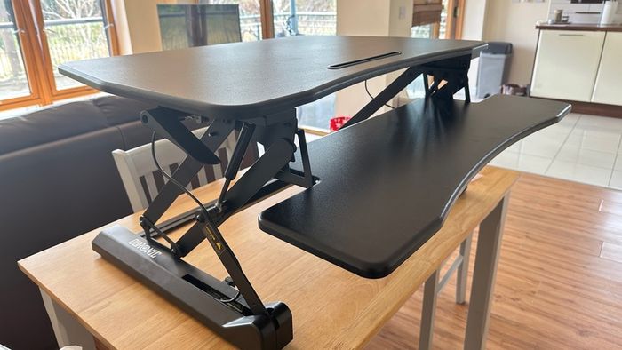 Duronic DM05D2 Height Adjustable Sit-Stand Desk Converter